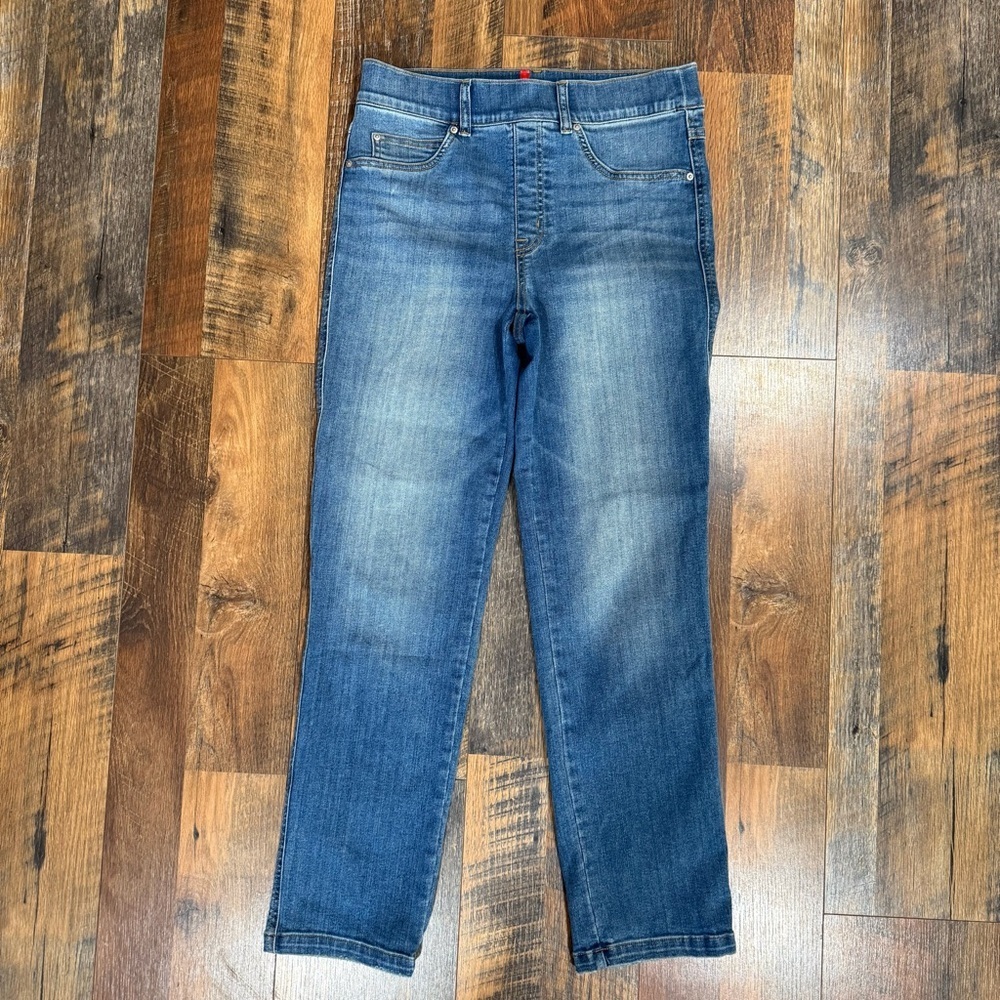 Spanx Straight Leg Ankle Jeans M Medium